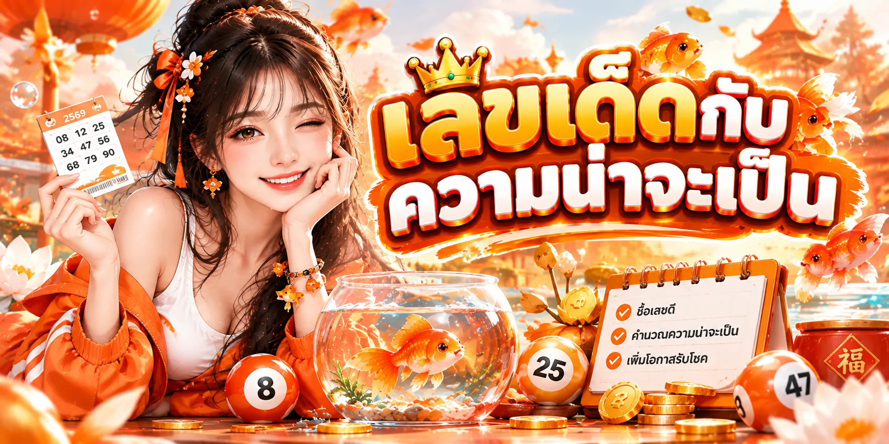 ความน่าจะเป็นของการถูกหวย 3 ตัวตรง โต๊ด และ 2 ตัว